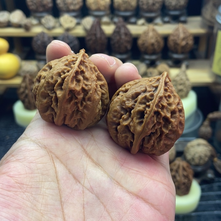 文玩核桃把件楸子11