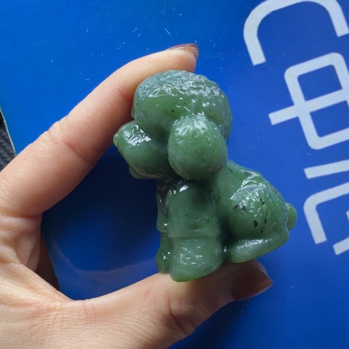 简***淡和田玉未镶嵌挂件