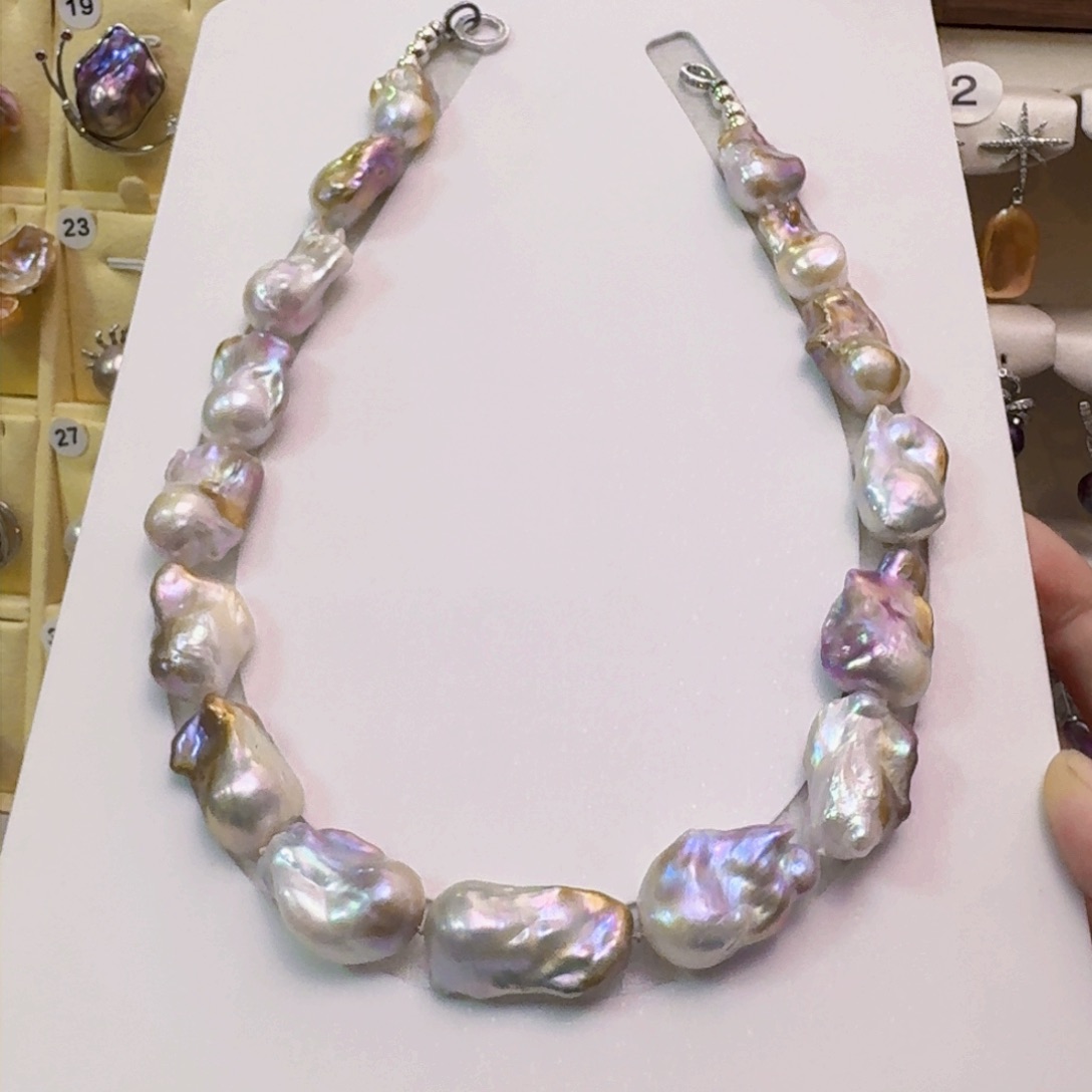 淡水珍珠项链未镶嵌