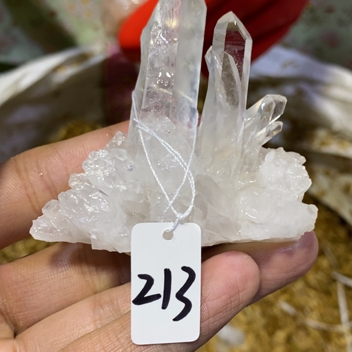 水晶水晶原石摆件未镶嵌