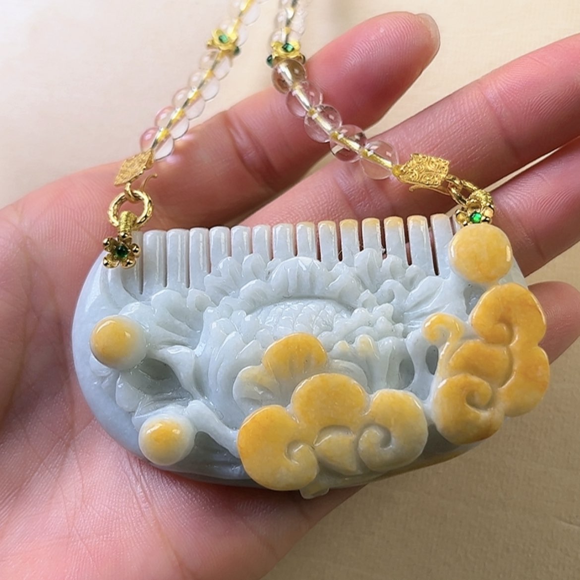 【闪购商品】翡翠颈饰未镶嵌挂件