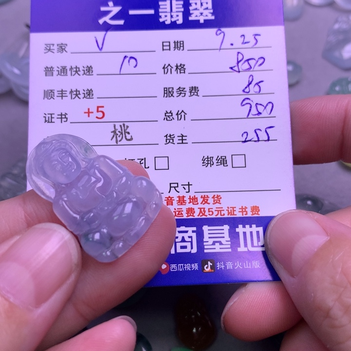 颈饰未镶嵌翡翠v****^