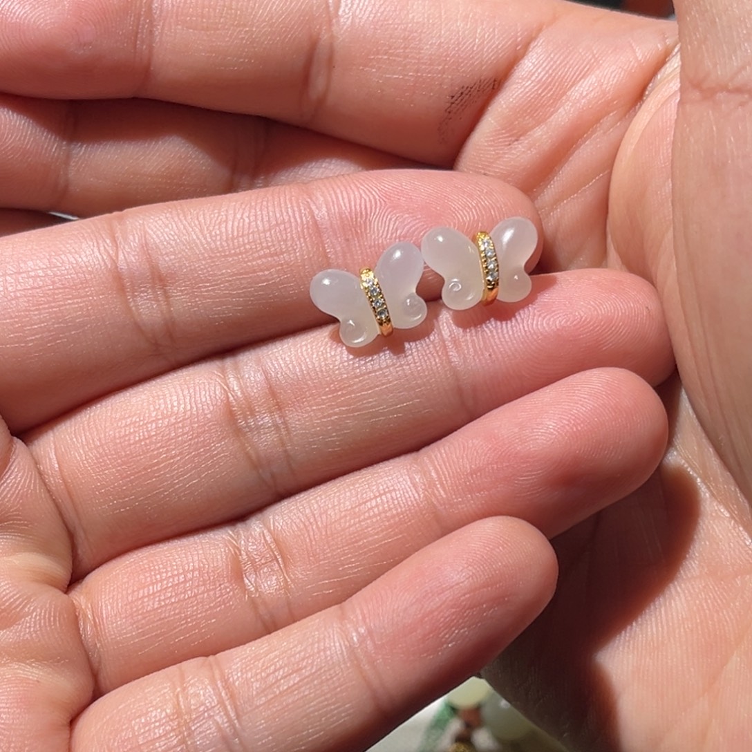 你***吗和田玉银S925镶嵌珠宝半成品