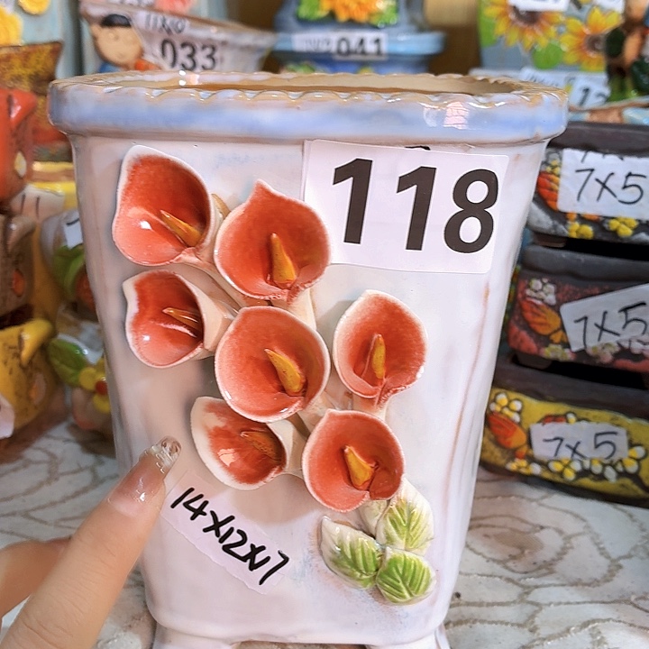 多肉花盆，满15包邮