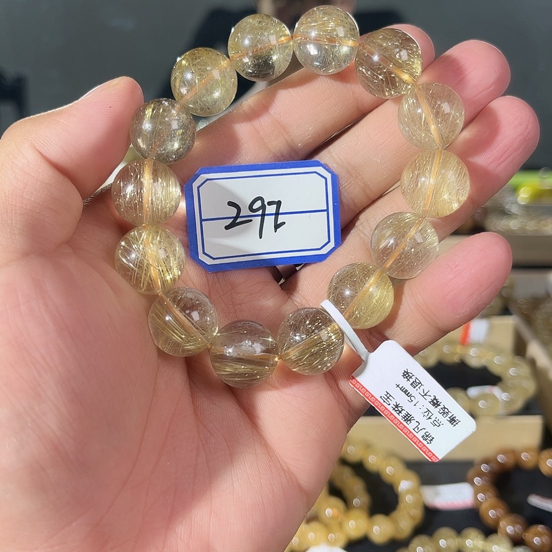 水晶手链未镶嵌姚**.晶莹剔透