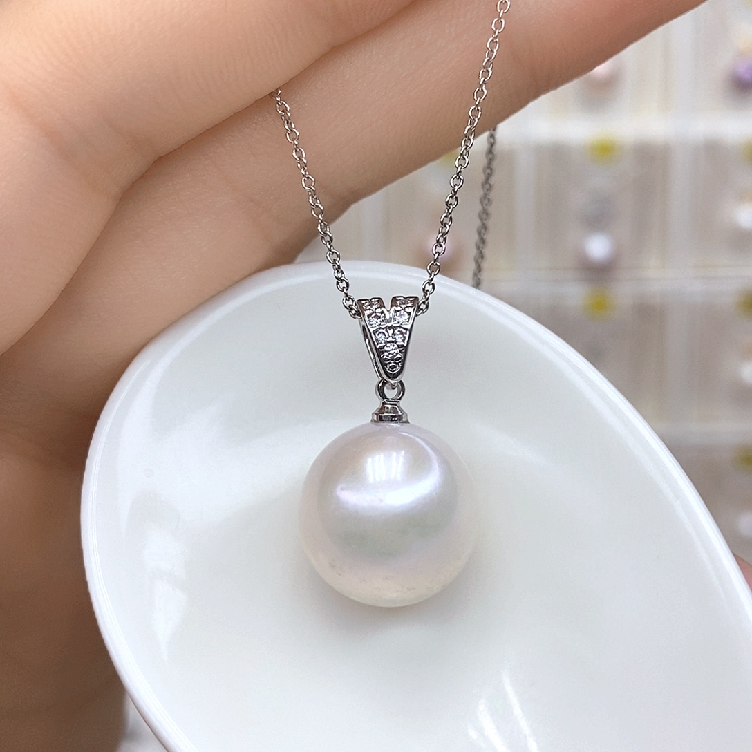 淡水珍珠合金颈饰