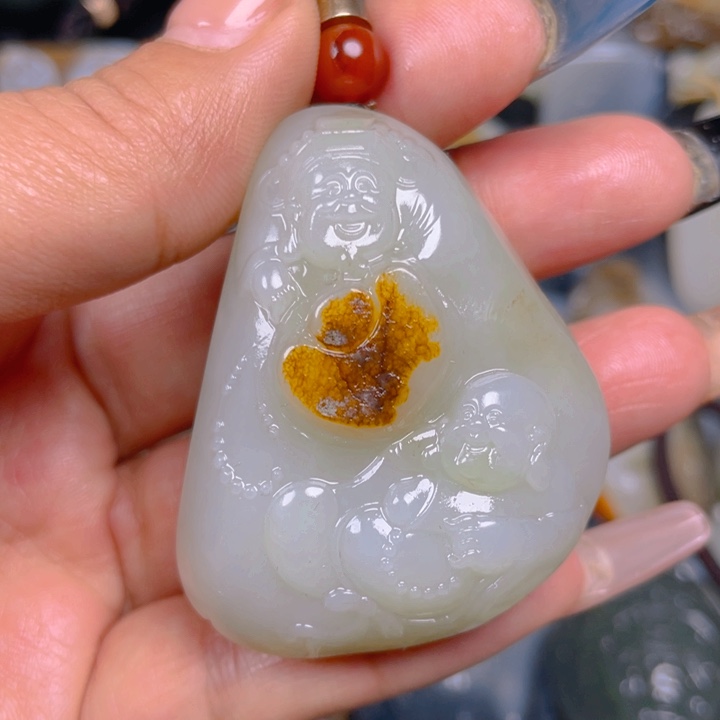 和田玉挂件未镶嵌