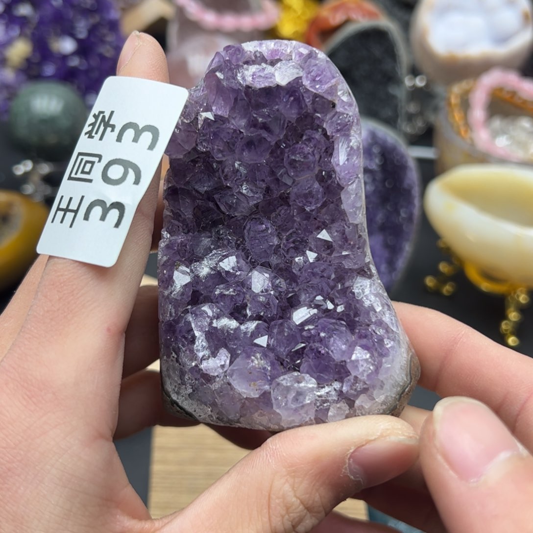 紫晶水晶摆件未镶嵌393