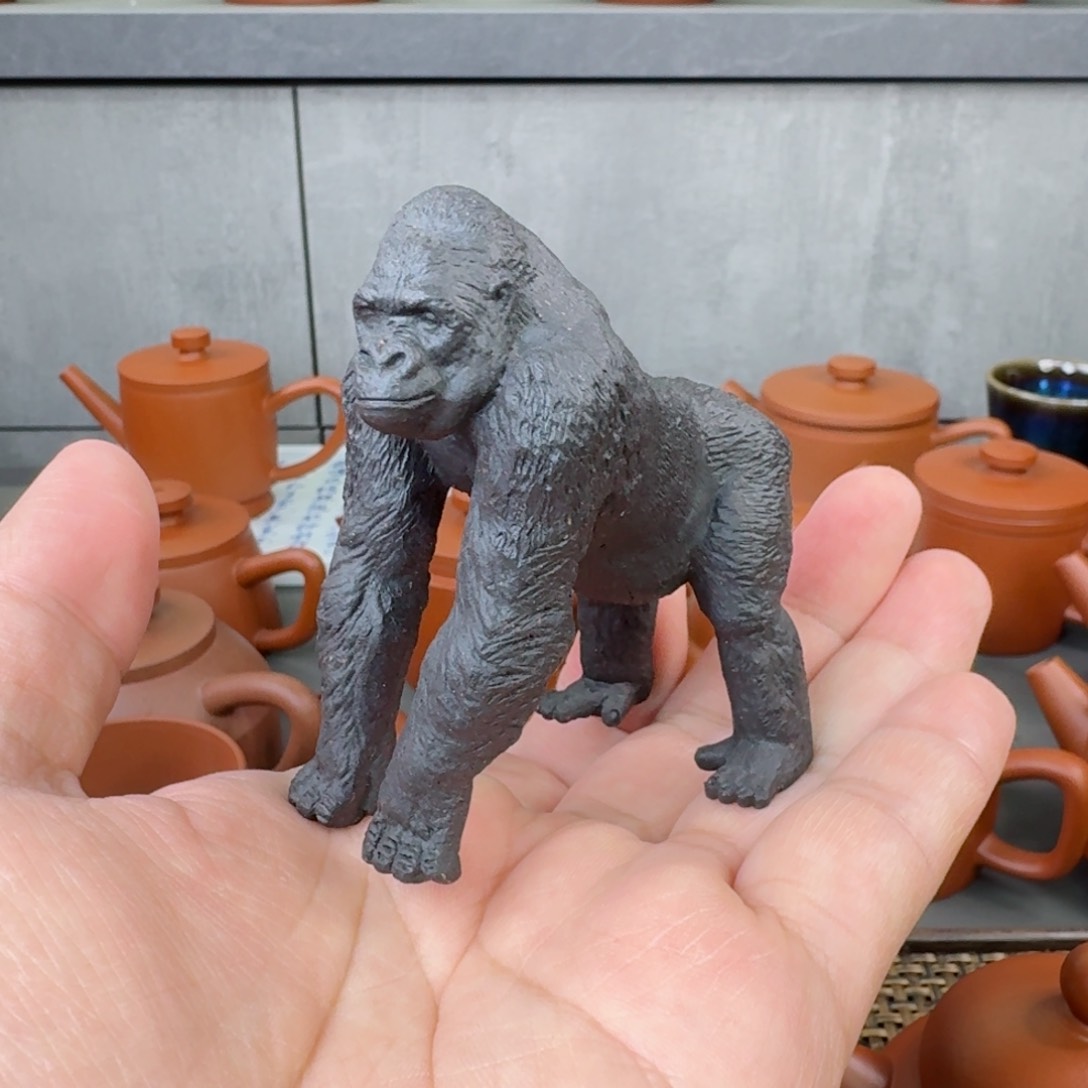紫砂茶宠猩猩茶宠