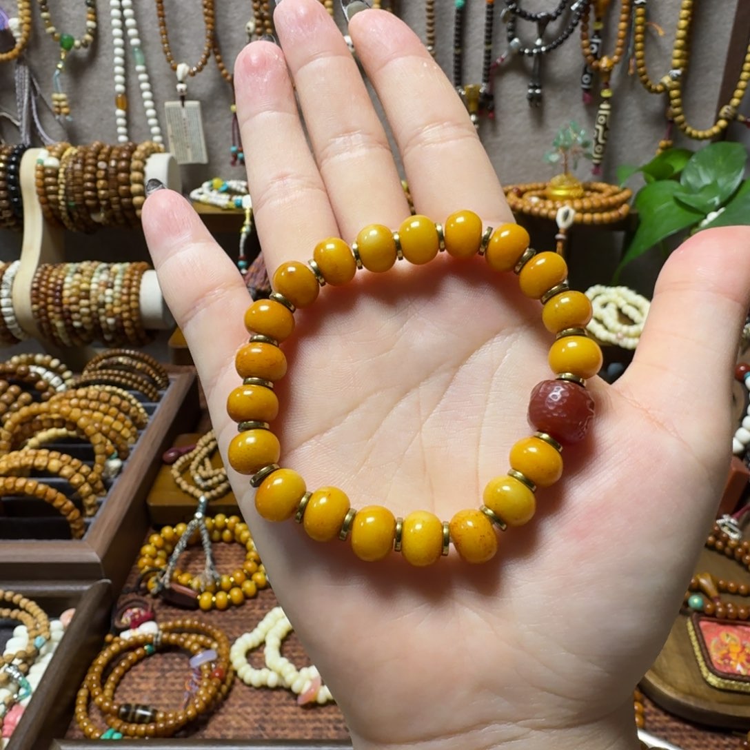 驼骨手串/手链驼骨文玩手把件