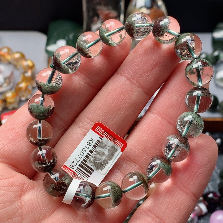 水晶手串未镶嵌天然