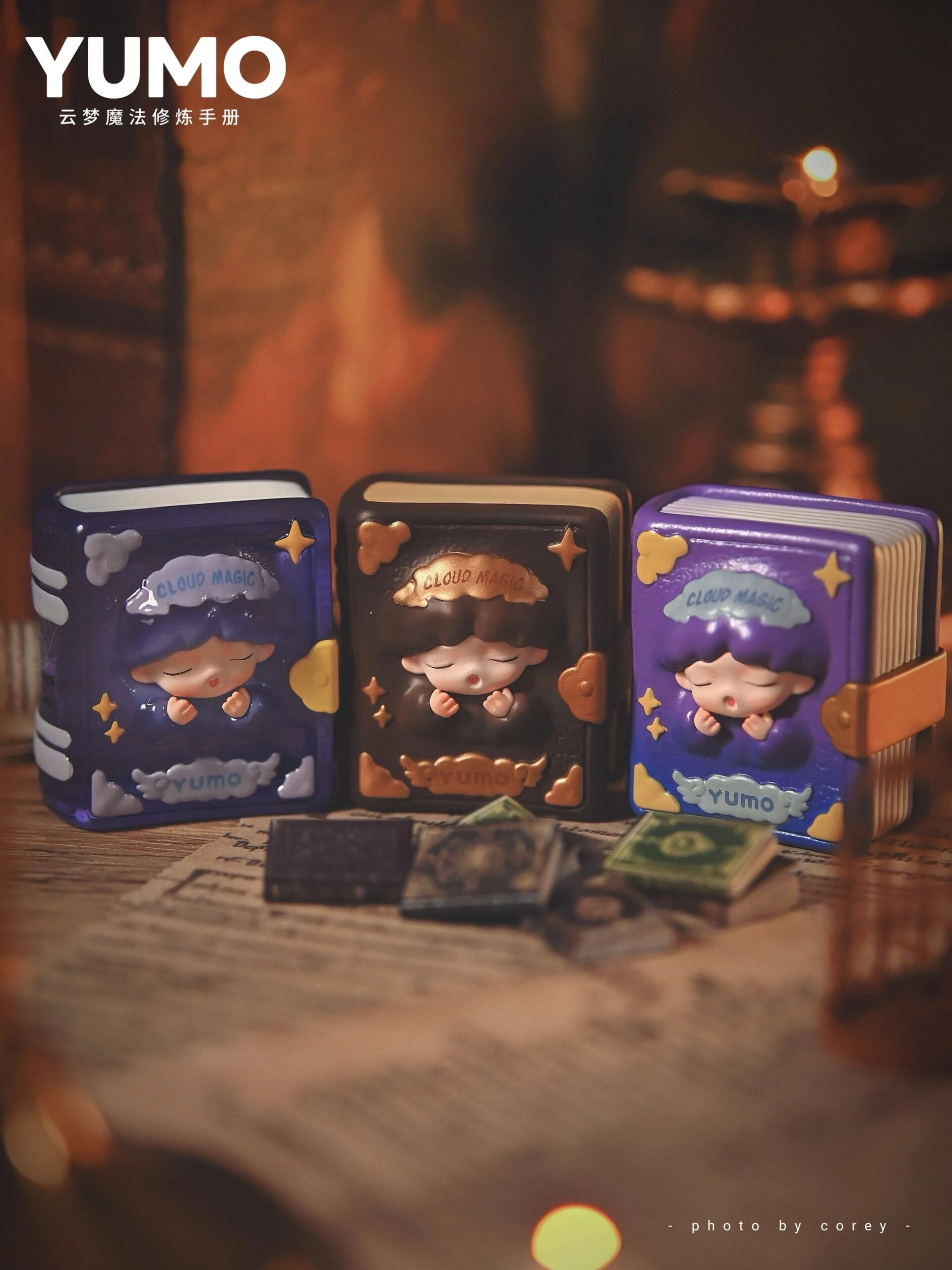 【正版代拆】Yumo 云梦魔法修炼手册萌粒盲盒手办