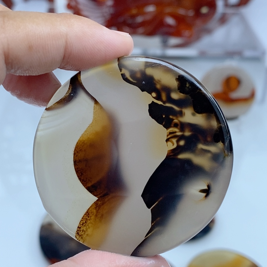 玛瑙/玉髓未镶嵌珠宝半成品