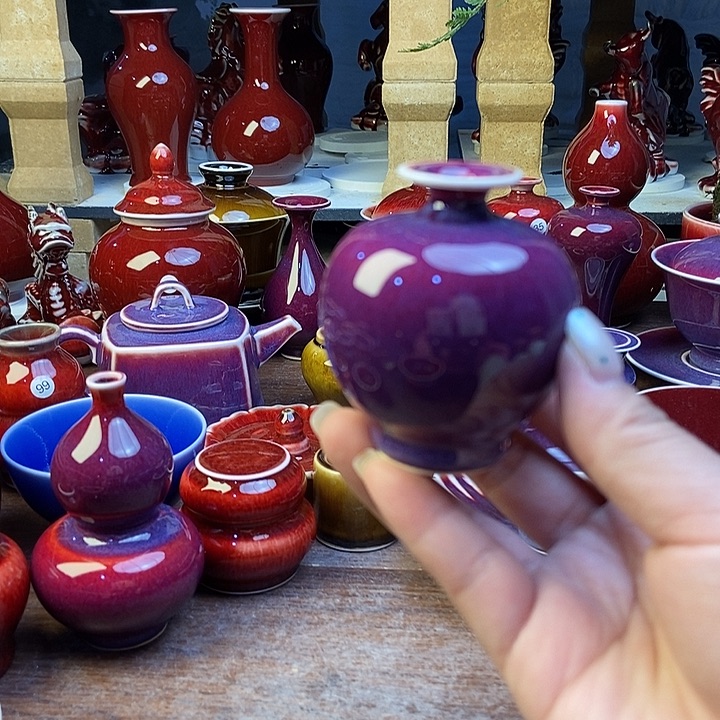 陶瓷景德镇名陶坊原矿郎红