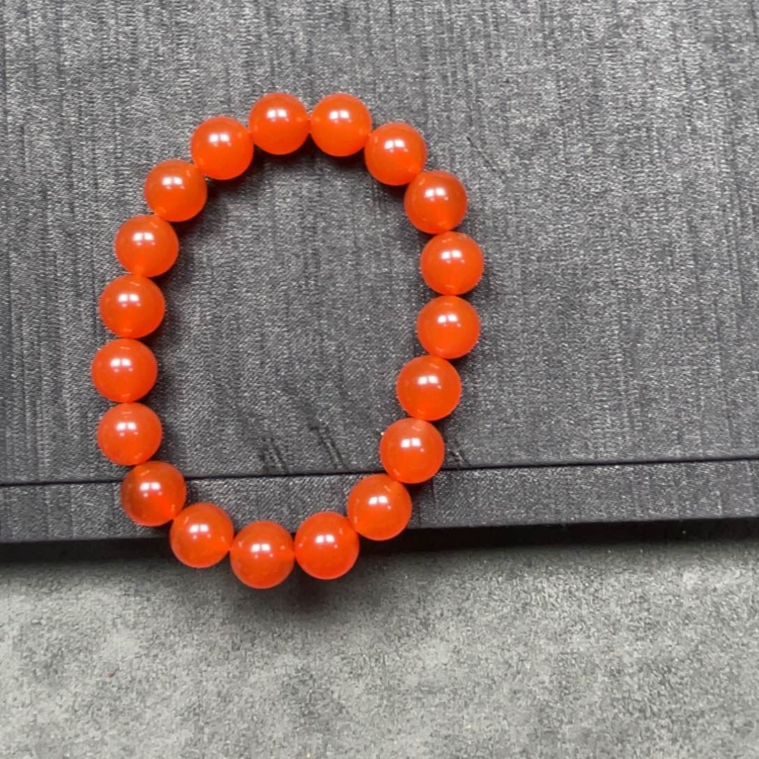 南红玛瑙10.5➕单圈未镶嵌