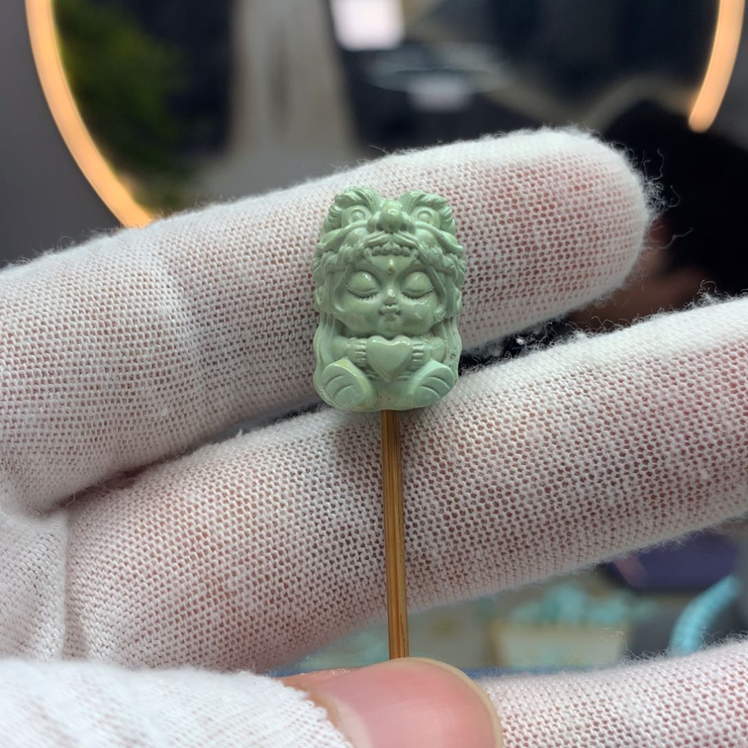 绿松石挂件未镶嵌