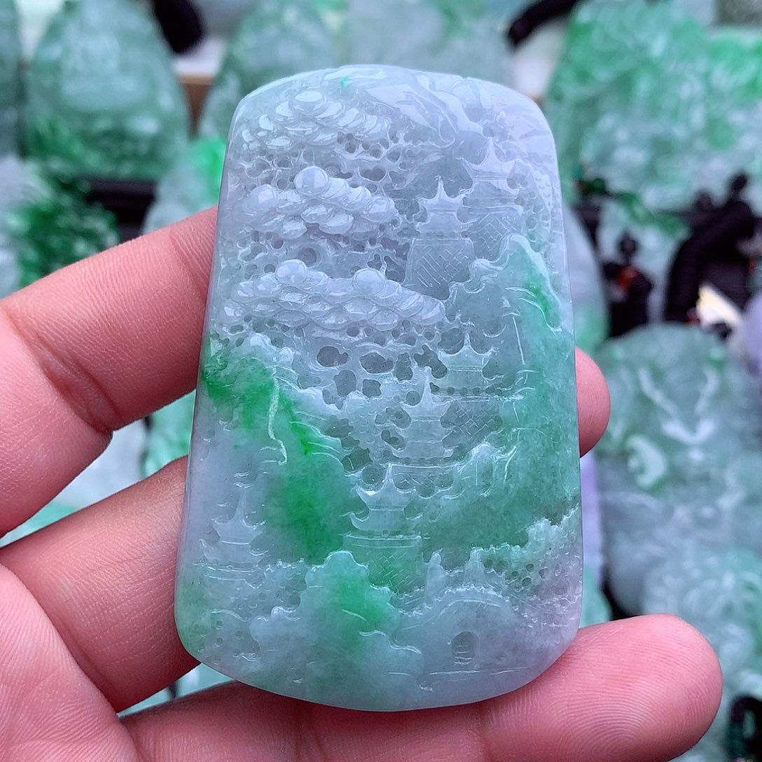 翡翠吊坠(不含链)未镶嵌