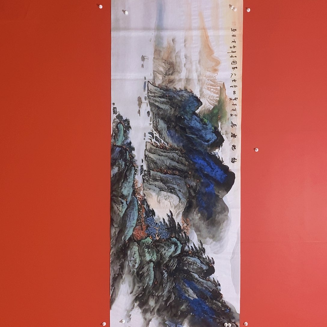 国画山水花鸟国画作品