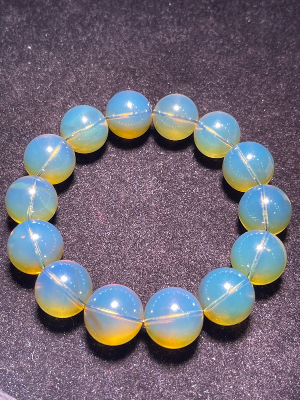 缅甸琥珀蓝珀手串