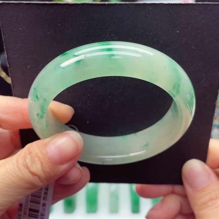 石英质玉手镯未镶嵌57-58