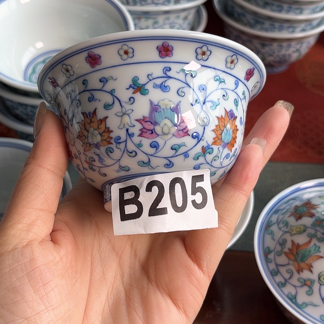 微瑕手工手绘茶具205