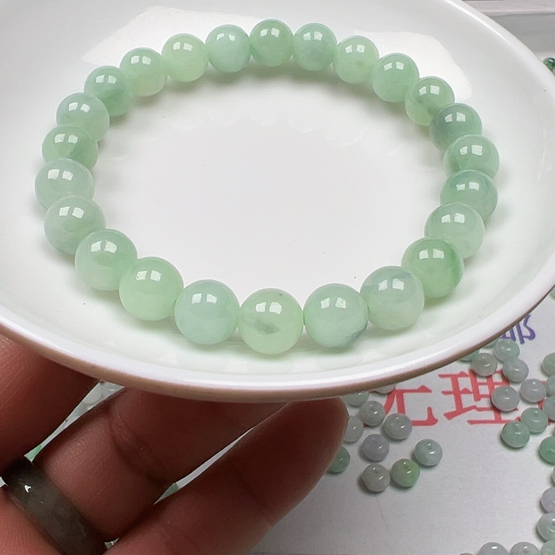 翡翠手链未镶嵌一***?货主老华