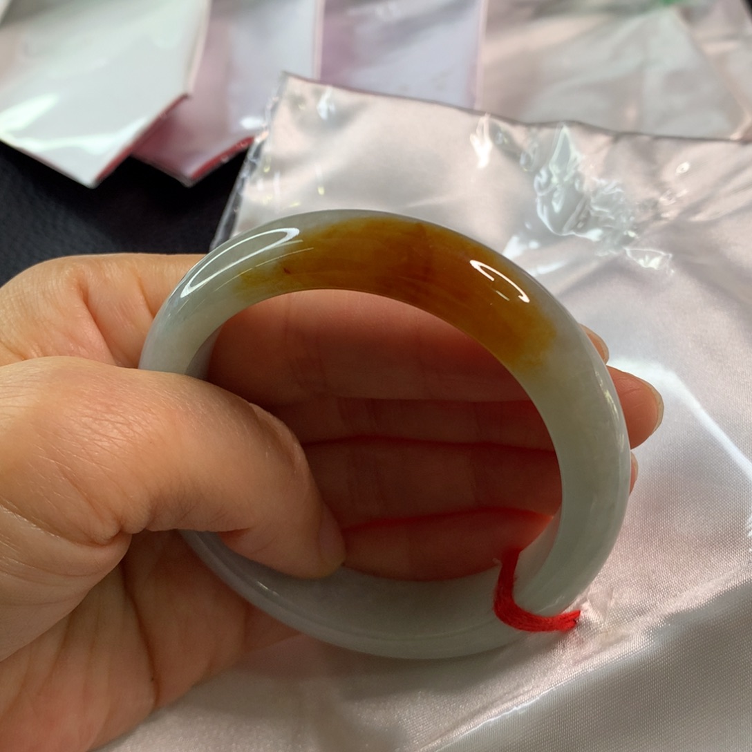 翡翠未镶嵌手镯翡翠手镯56.1