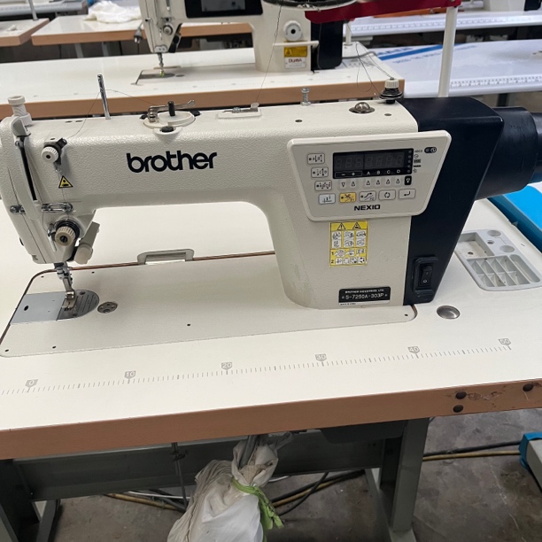 兄弟原装新款步进7250A平车电脑缝纫机