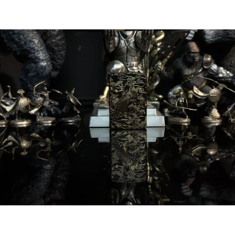 鎏金百鸟朝凤煤油机L（不赠送煤油）