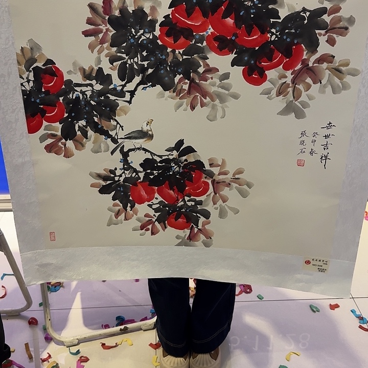 国画书法作品多次参加全国美展和全国