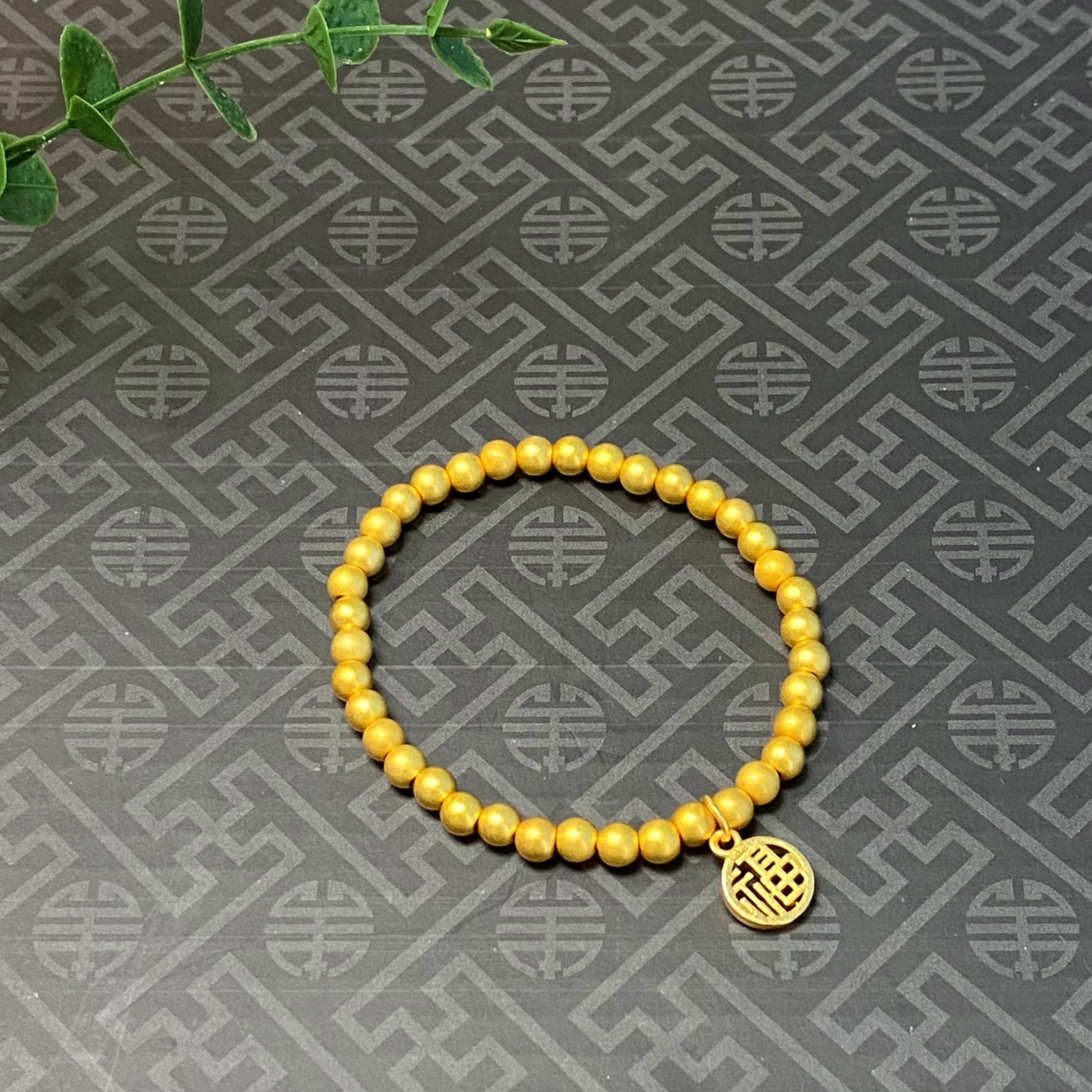 【福字牌手链】CNC工艺 古法精工原创设计气质精美经典百搭款