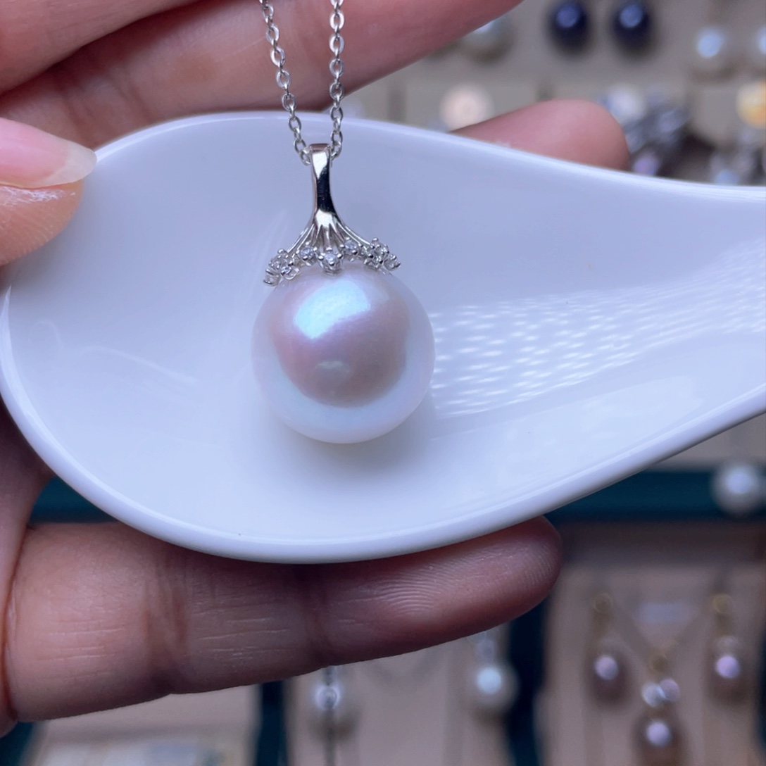 银S925镶嵌淡水珍珠其他习*