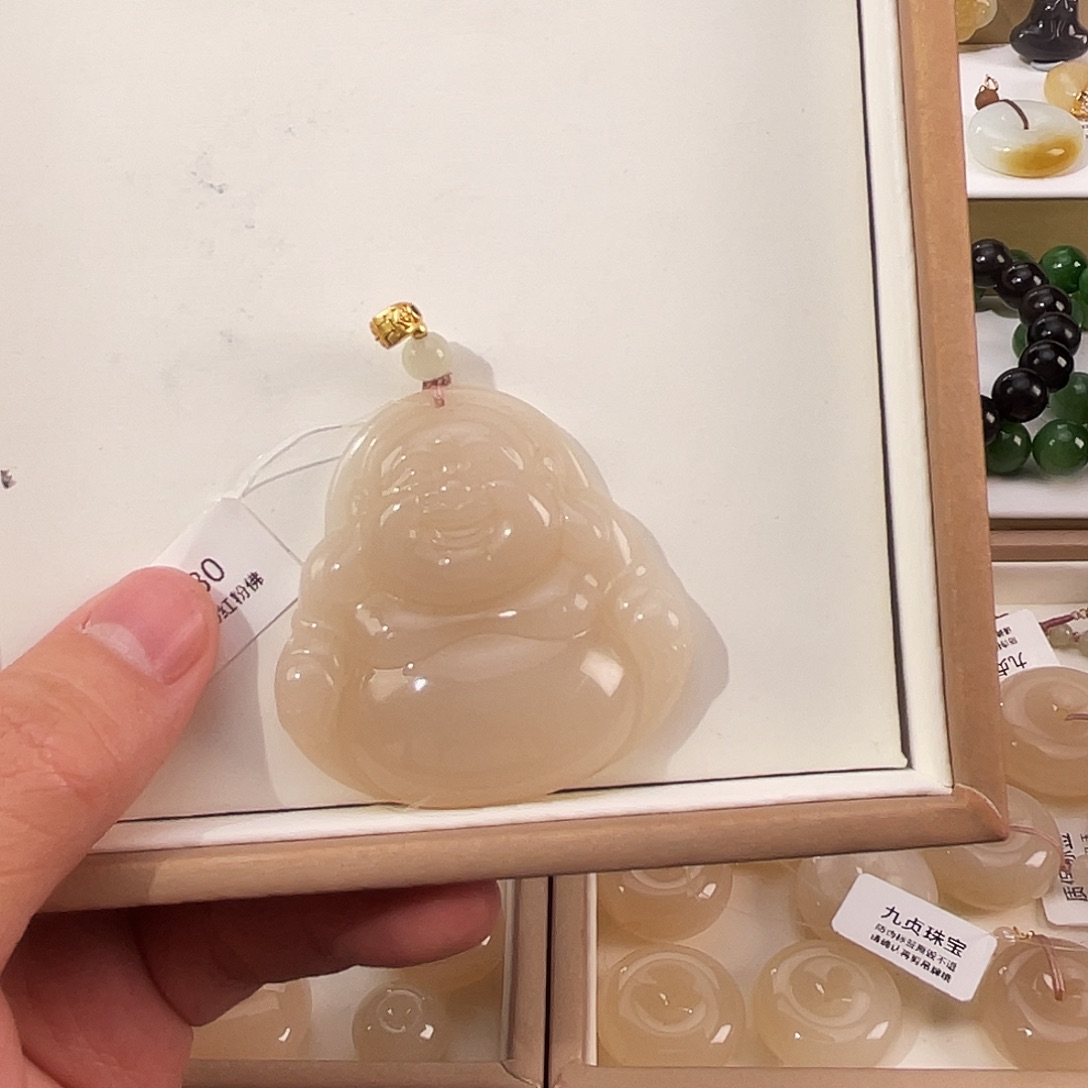 和田玉颈饰未镶嵌桔*