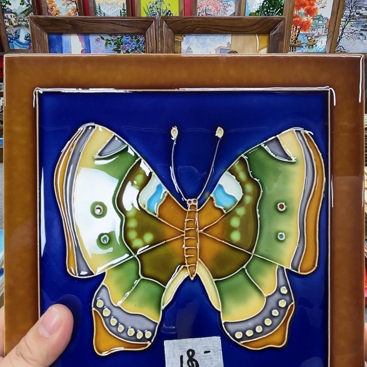 陶瓷板画20/20瓷板画微瑕