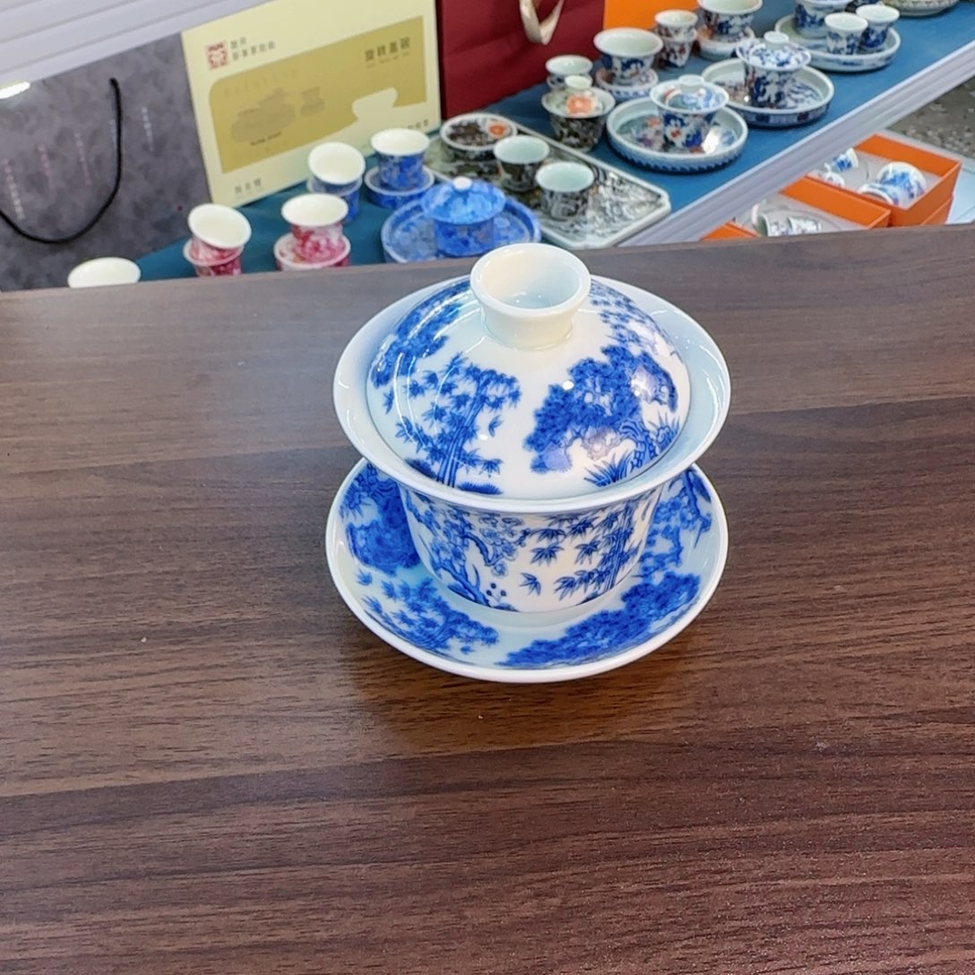 这些盖碗真好看！！！