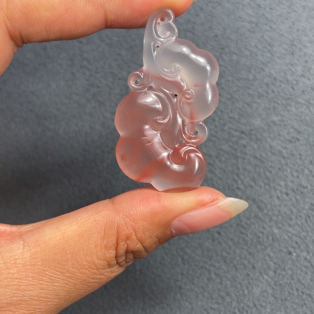 南红玛瑙未镶嵌颈饰
