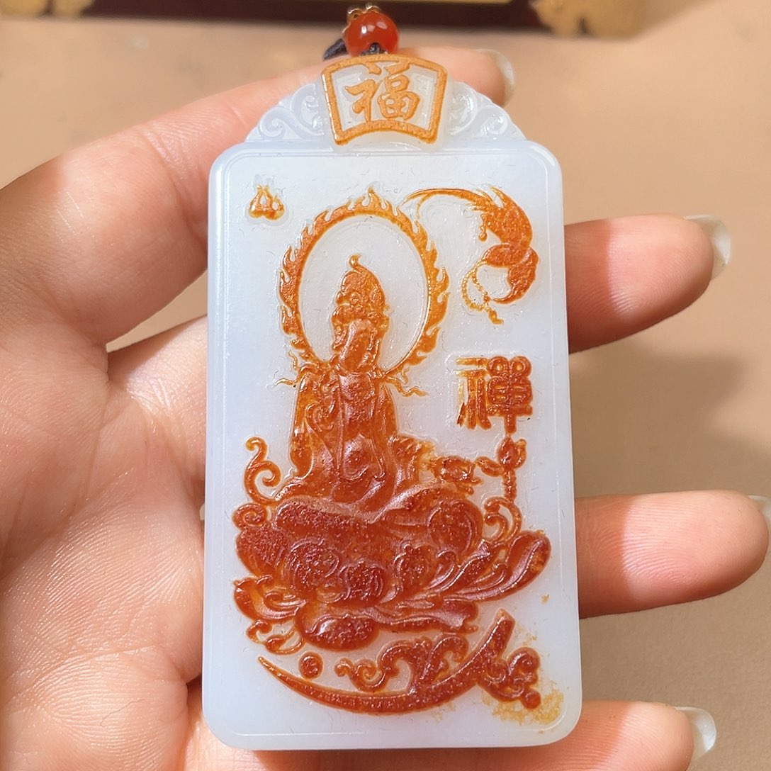 和田玉颈饰未镶嵌A7 