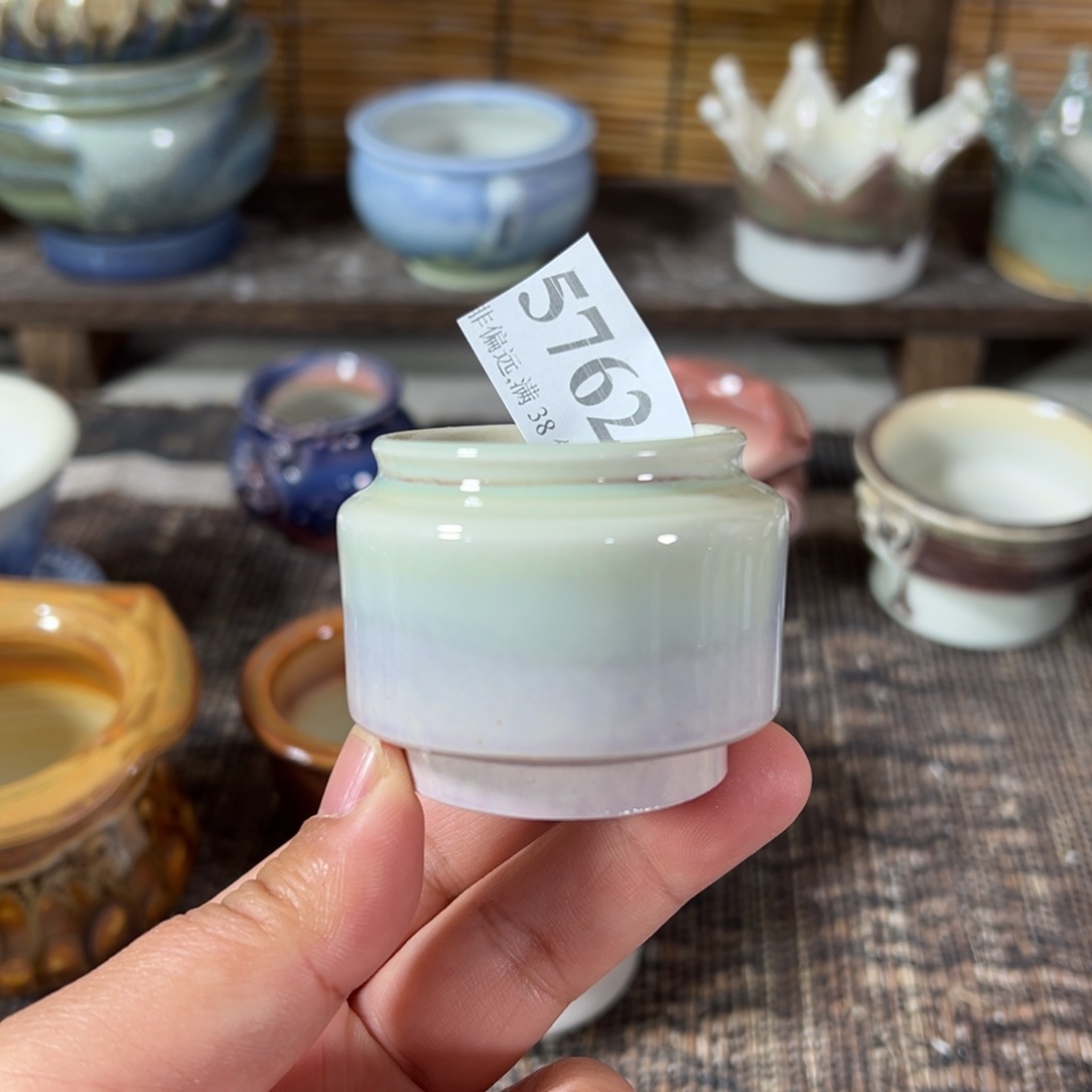 红陶景德镇手工花盆