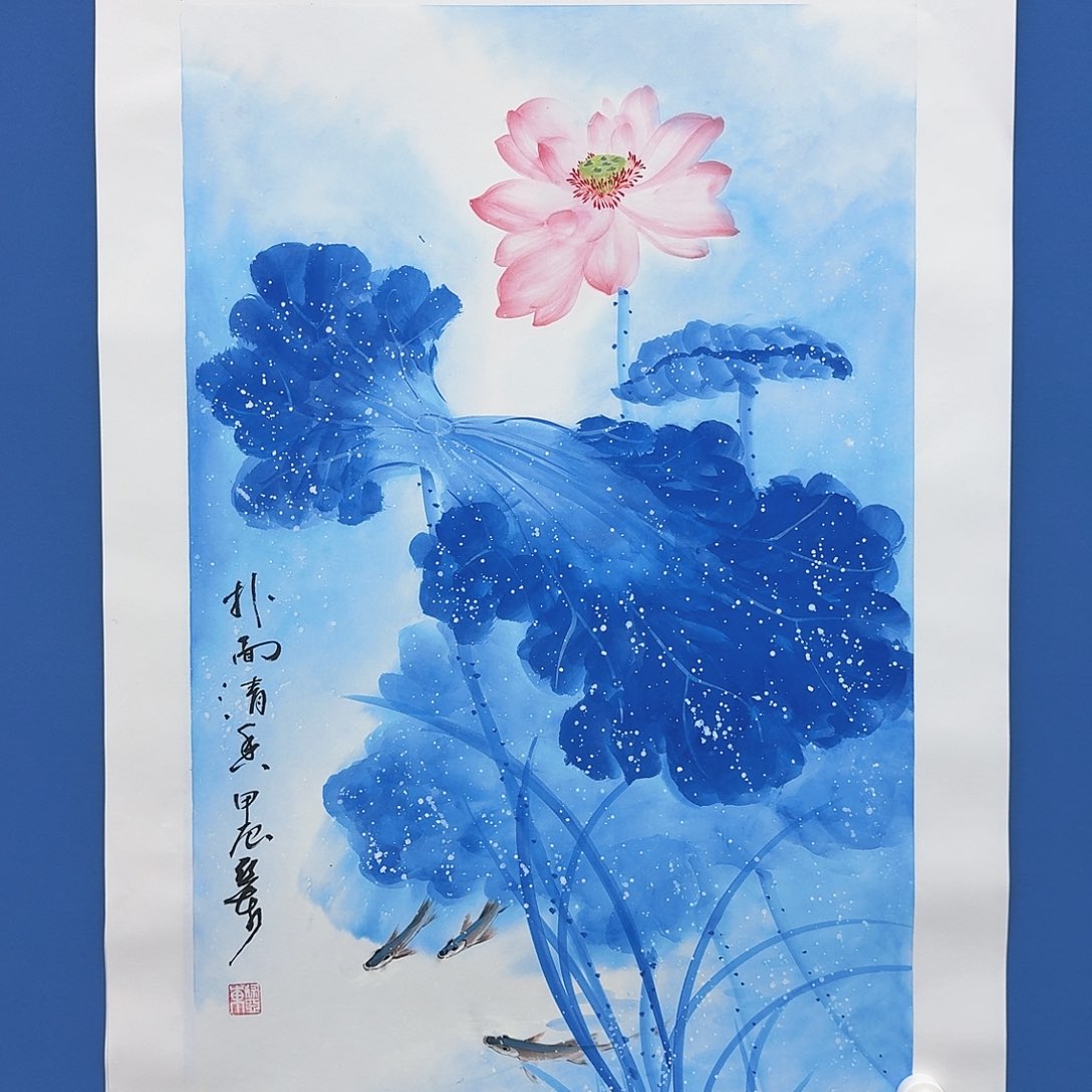 国画多次参加国内外大型