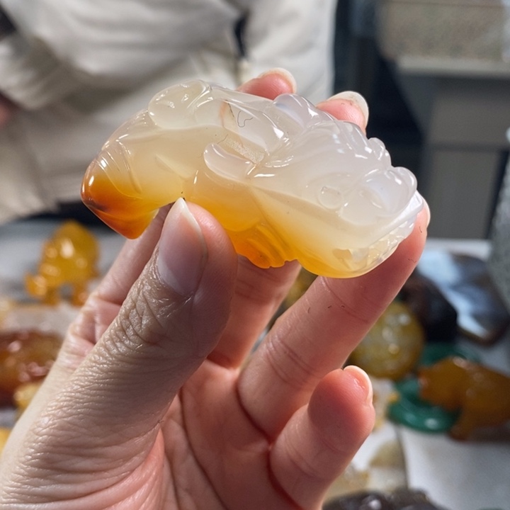 玛瑙/玉髓吊坠(不含链)未镶嵌