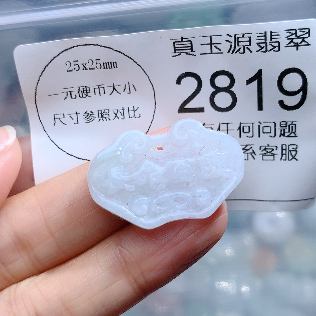 翡翠颈饰未镶嵌2819。