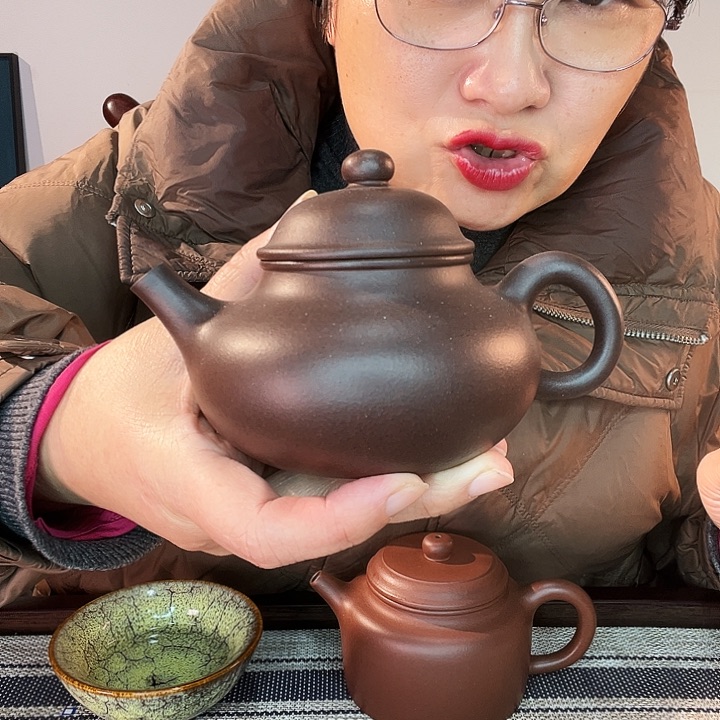 紫泥茶壶作品欣赏