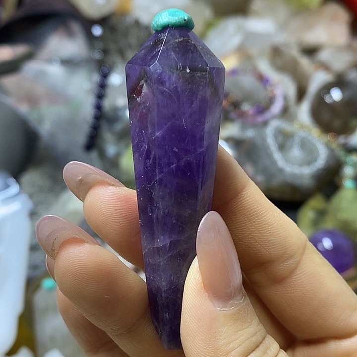 水晶未镶嵌珠宝半成品