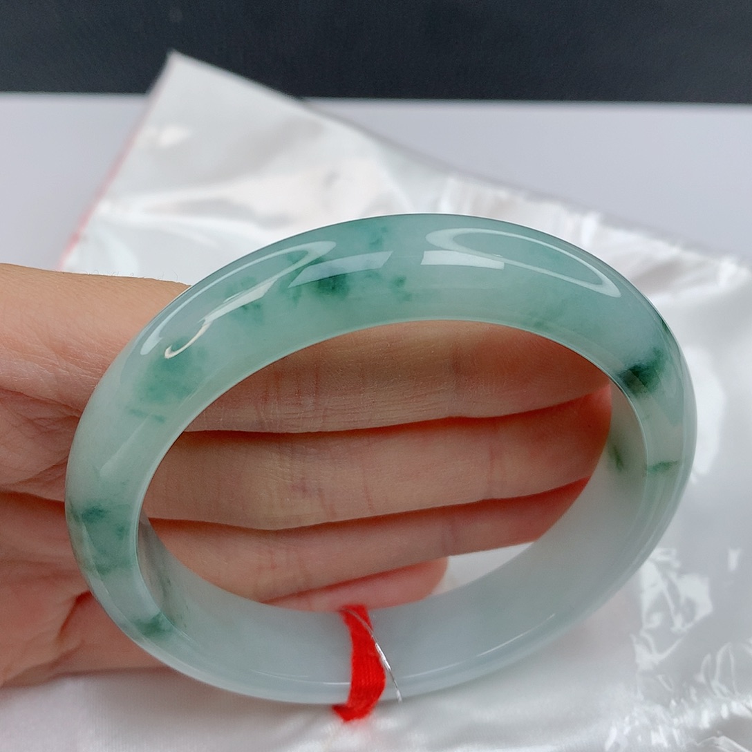 翡翠手镯未镶嵌58.3正圈