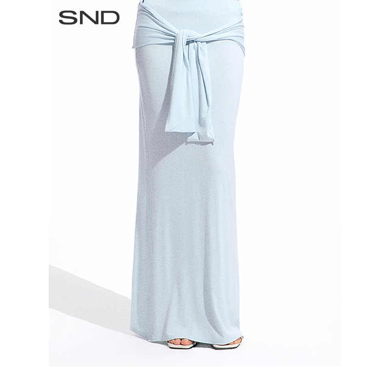 【DEFYNITION 设计师品牌】SND SS25 绑带半裙