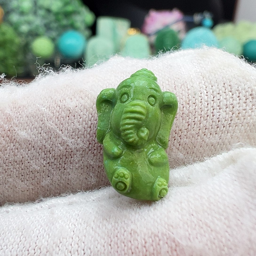 绿松石未镶嵌绿松石主播璐璐