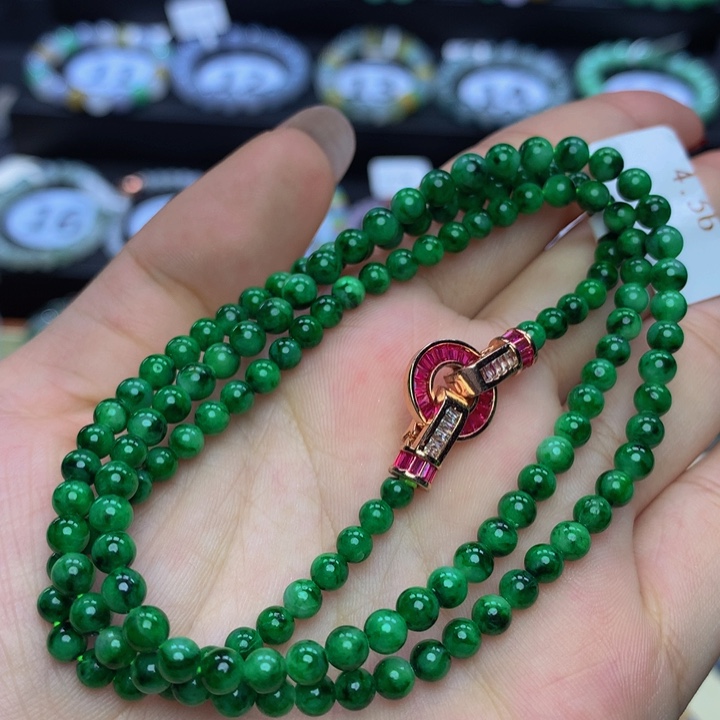 翡翠手链未镶嵌翡翠