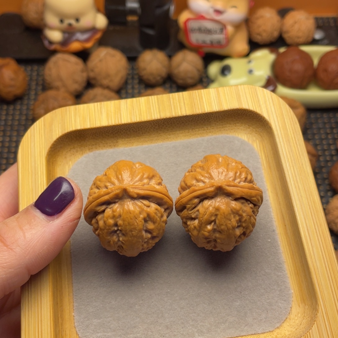 文玩核桃吊坠31尺全品小龙珠00013