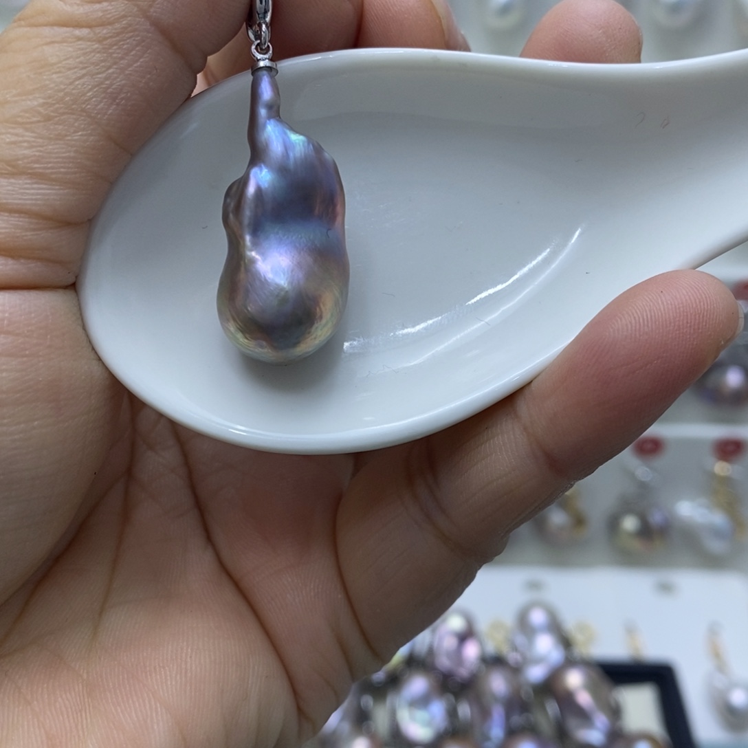 未镶嵌其它淡水珍珠