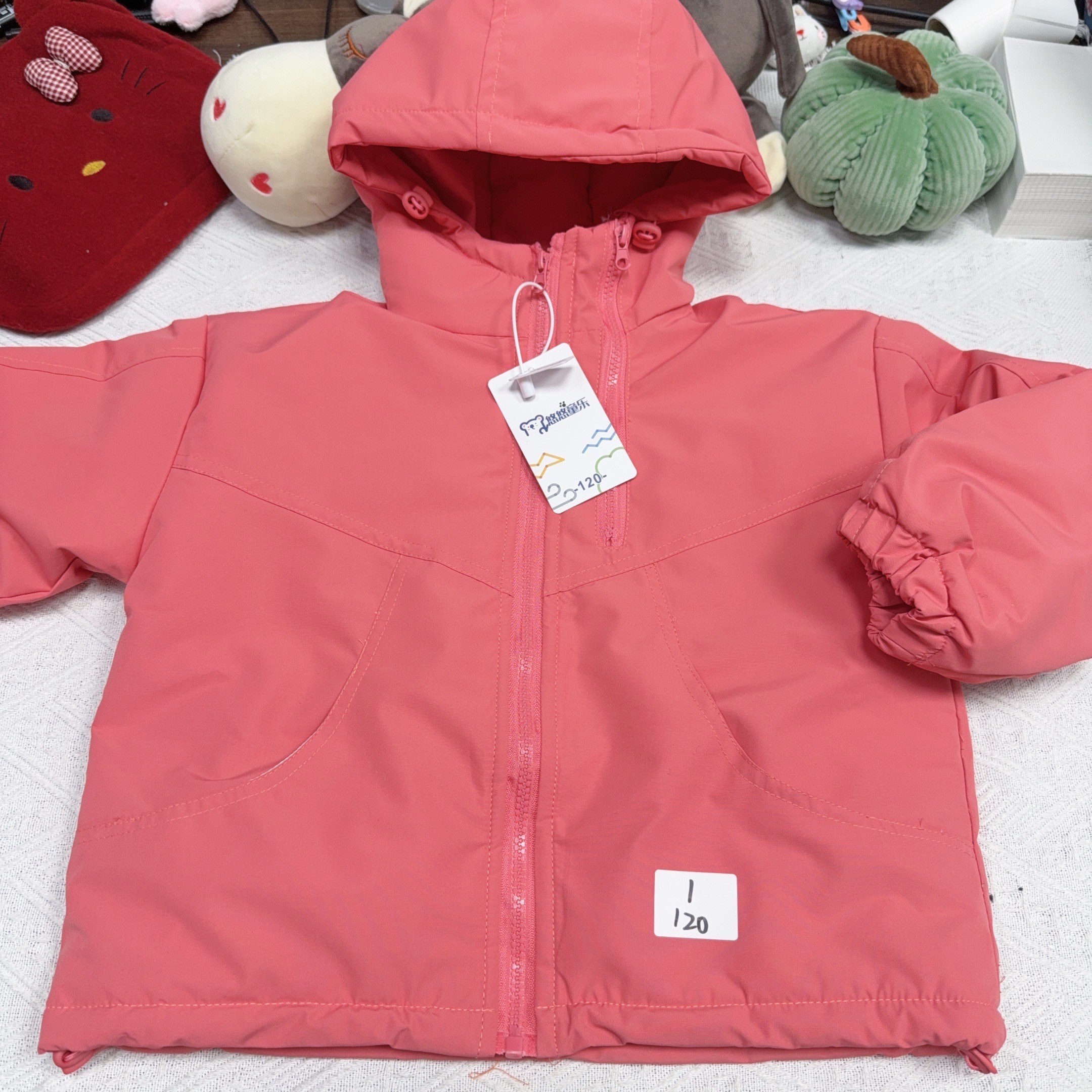 女童秋冬新款加厚外套363